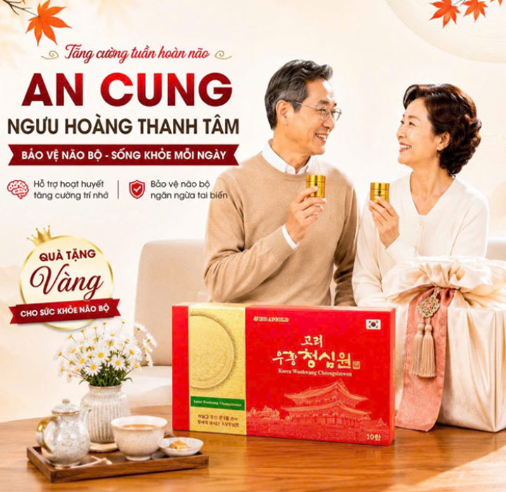 An cung ngưu hoàng hoàn chính hãng