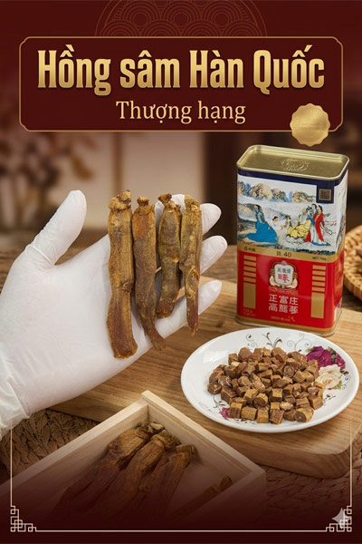 Hồng sâm Hàn Quốc