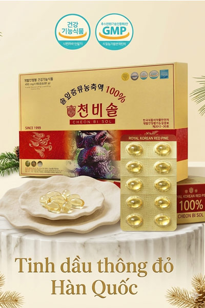 Tinh dầu thông đỏ